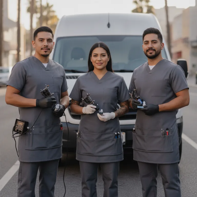 Tatuador equipe em Porto Alegre